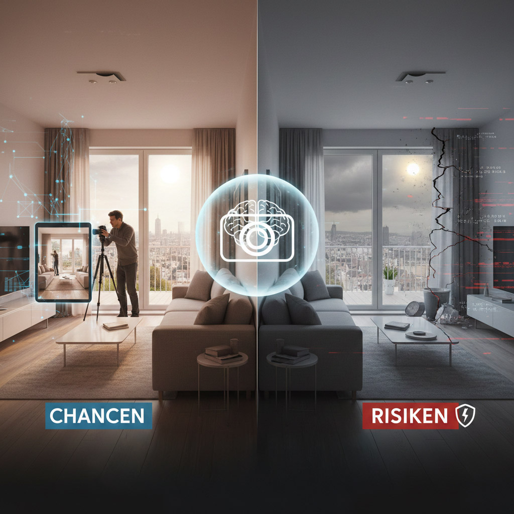 Künstliche Intelligenz in der Immobilienfotografie – Chancen und Risiken